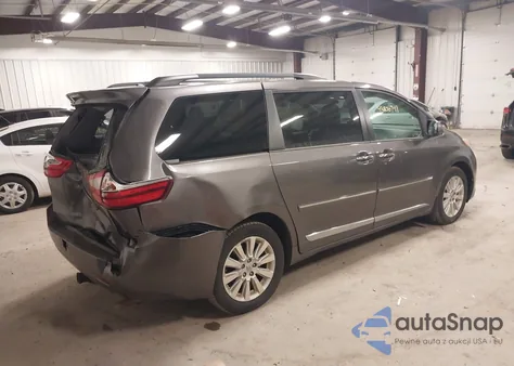 2015 Toyota Sienna Xle 7 Passenger z USA, uszkodzony, nr VIN 5TDDK3DC5FS106497